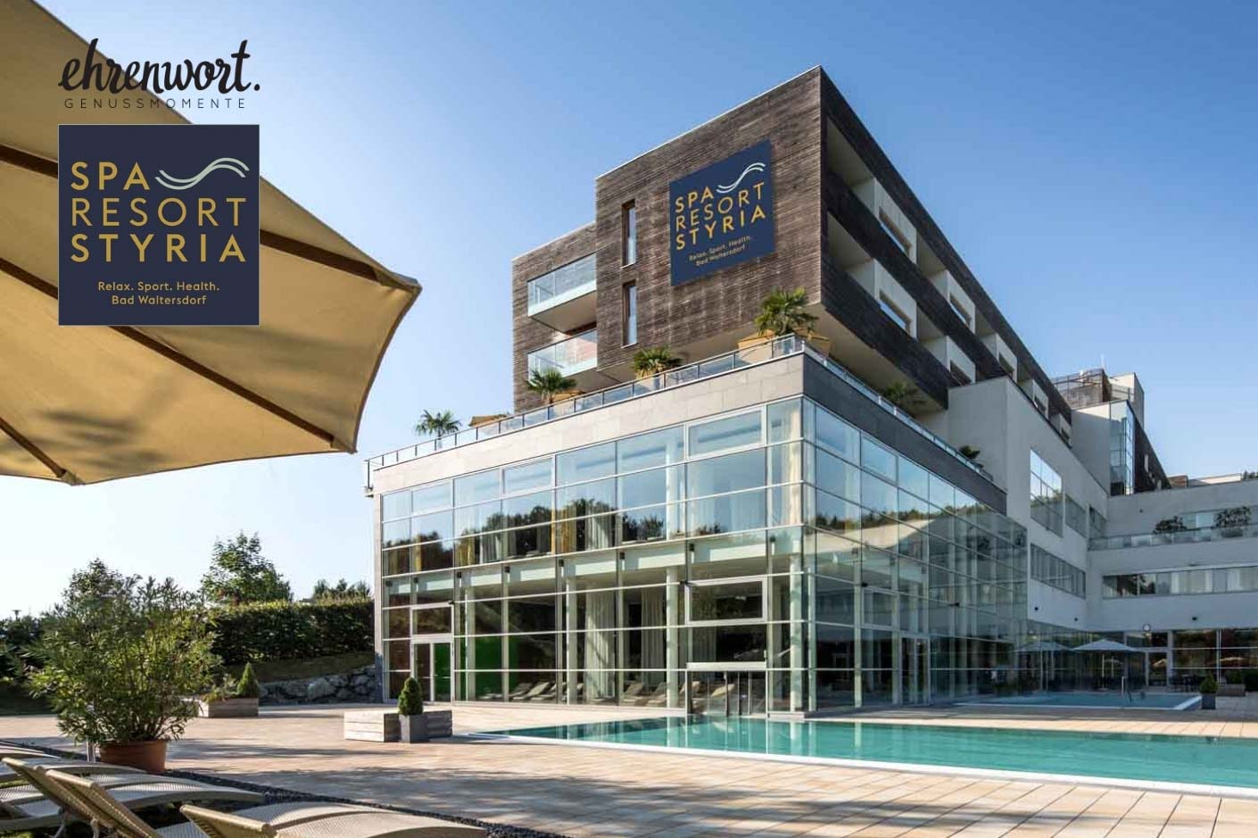 Urlaub gewinnen: SPA RESORT STYRIA & ehrenwort. Genussmomente verlosen einen GenieĂźer-Urlaub
